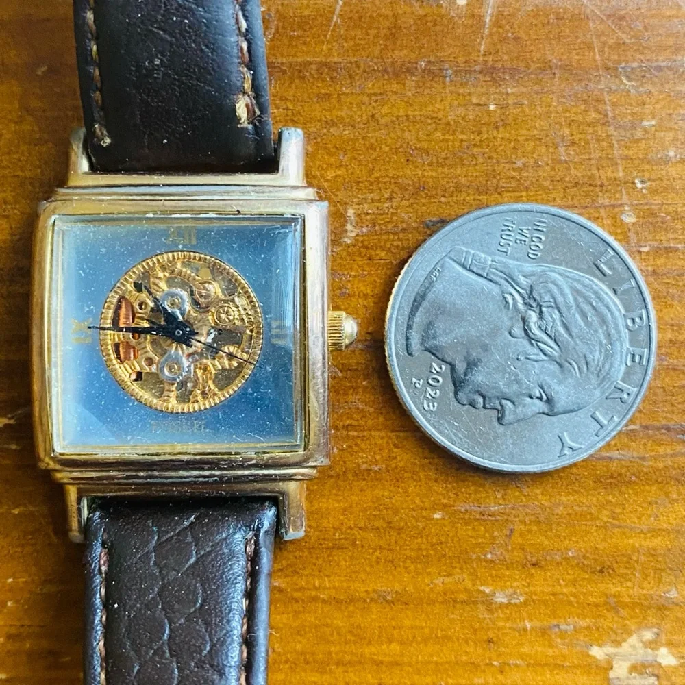 1995 FOSSIL SKELETON ABALONE WATCH SK-5061